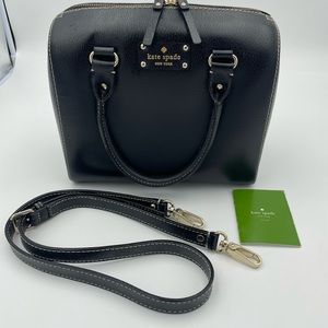 Kate Spade Black Bowler Style Bag